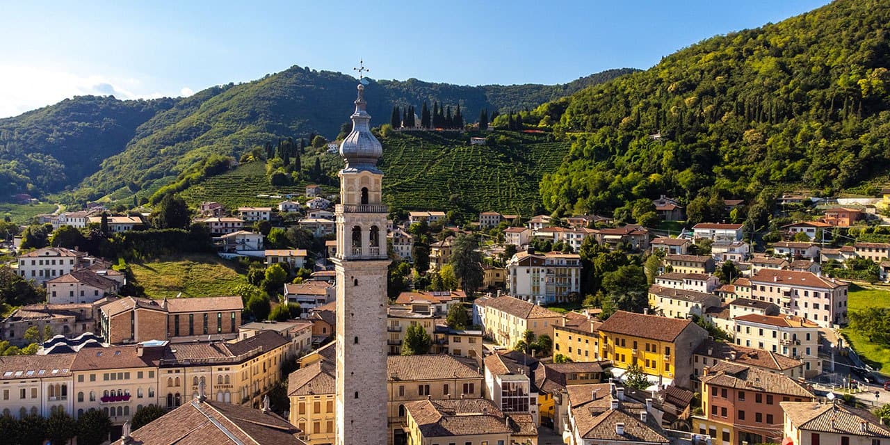 Valdobbiadene e le colline del Prosecco Superiore DOCG